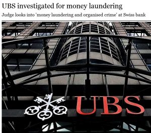 UBS under investigation.  Again
