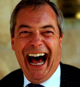 Britain's Farage - politics is such a laugh