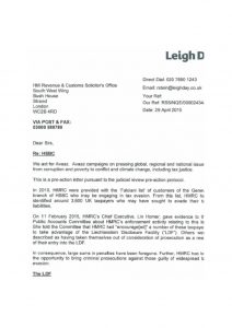 Avaaz letter