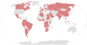 Countries with politicians, public officials or close associates implicated in the leak. Source: Wikipedia