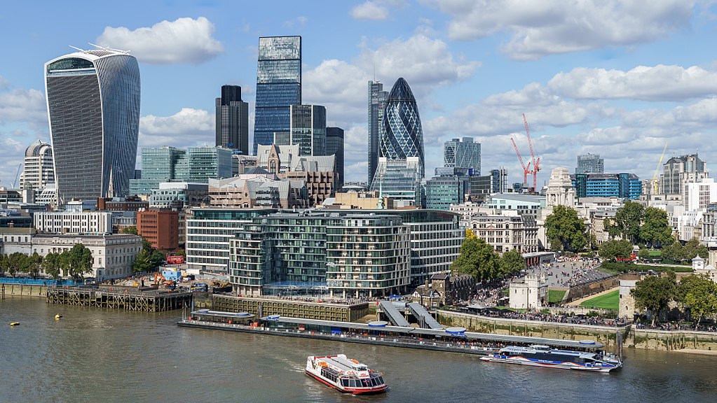 City of London skyline