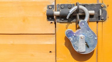 unlocked door
