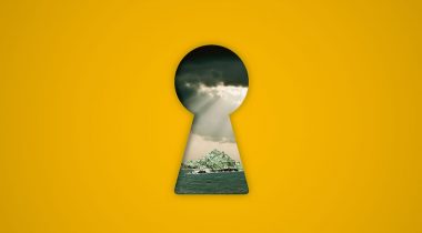 Combating-Fiscal-Fraud-and-Empowering-Regulators-book-cover-art A cloudy landscape seen through a keyhole