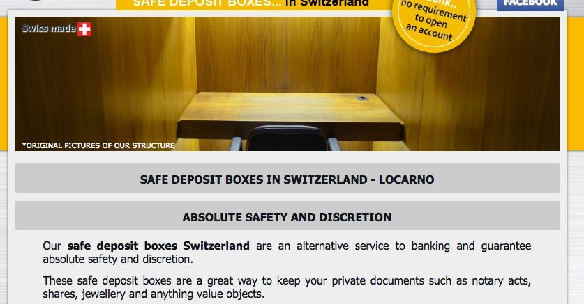 Safe boxes