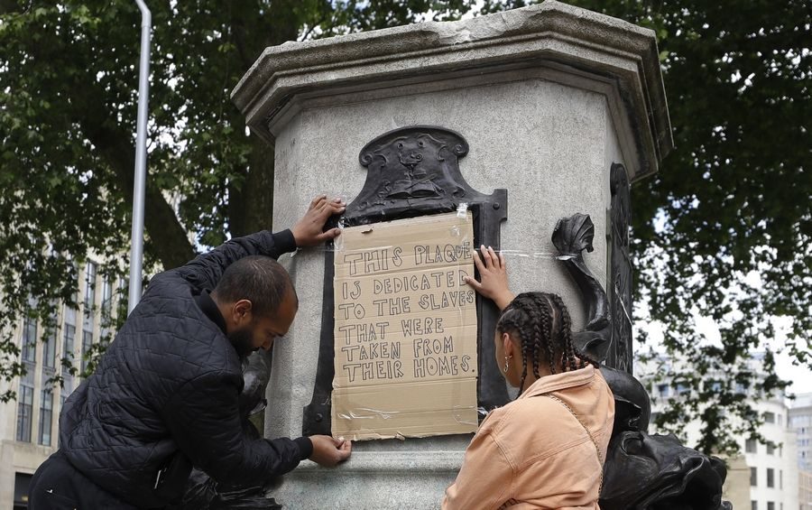 Colston's empty plinth